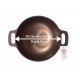 Showing image for Qualy Investo 10 inches Cast Iron Kadai and 9 cavity Cast Iron Paniyaram Pan with flat base Qualy Investo 10 inches Cast Iron Kadai and 9 cavity Cast Iron Paniyaram Pan with flat base image