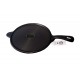 Qualy Investo Combo Cast Iron Long Handle Dosa Tawa 11 inch and 10.3 inch Jumbo Skillet Frying pan tawa.