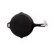 Qualy Investo Pre Seasoned cast Iron Skillet Frying Pan Tawa, 10.25 Inches image