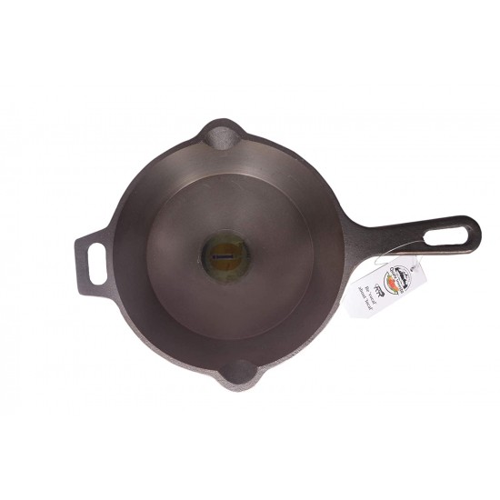 Qualy Investo Pre-Seasoned Cast Iron Skillet Pan /Frying Pan Tawa 7.5 Inches Qualy Investo Pre-Seasoned Cast Iron Skillet Pan /Frying Pan Tawa 7.5 Inches