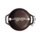 Qualy Investo Combo Cast Iron 10.25 inch Skillet Frying pan tawa and Jumbo skillet 10.3 inches Kadai