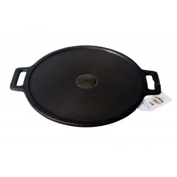 Cast Iron Dosa Tawa With Double Handle (12 Inch 2.5 Kg)