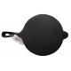 Qualy Investo Pre Seasoned Cast Iron Dosa Tawa with Long Handle (27CM) & Appam Patram